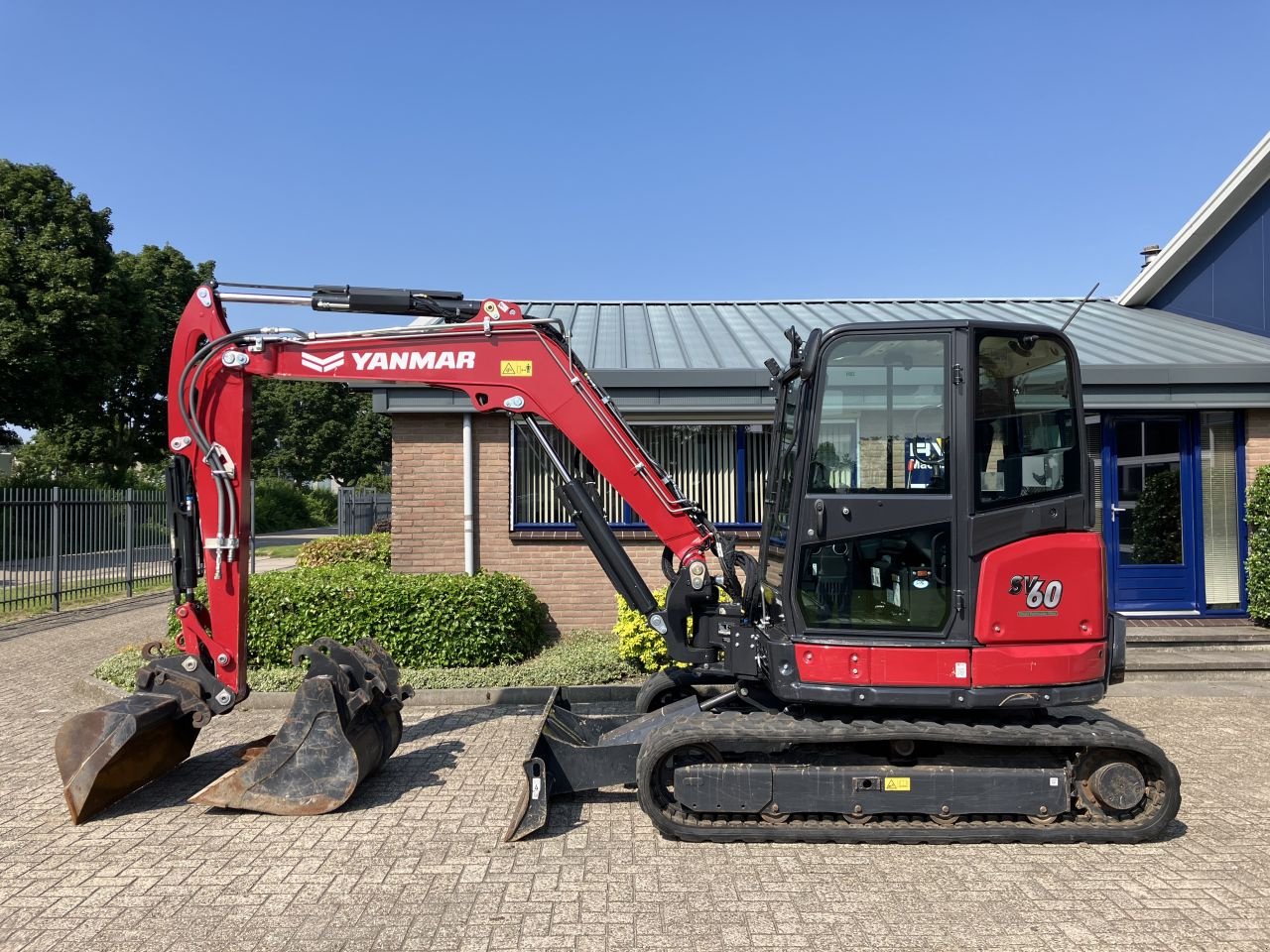 Kettenbagger du type Yanmar SV60-B, Gebrauchtmaschine en Dronten (Photo 1)