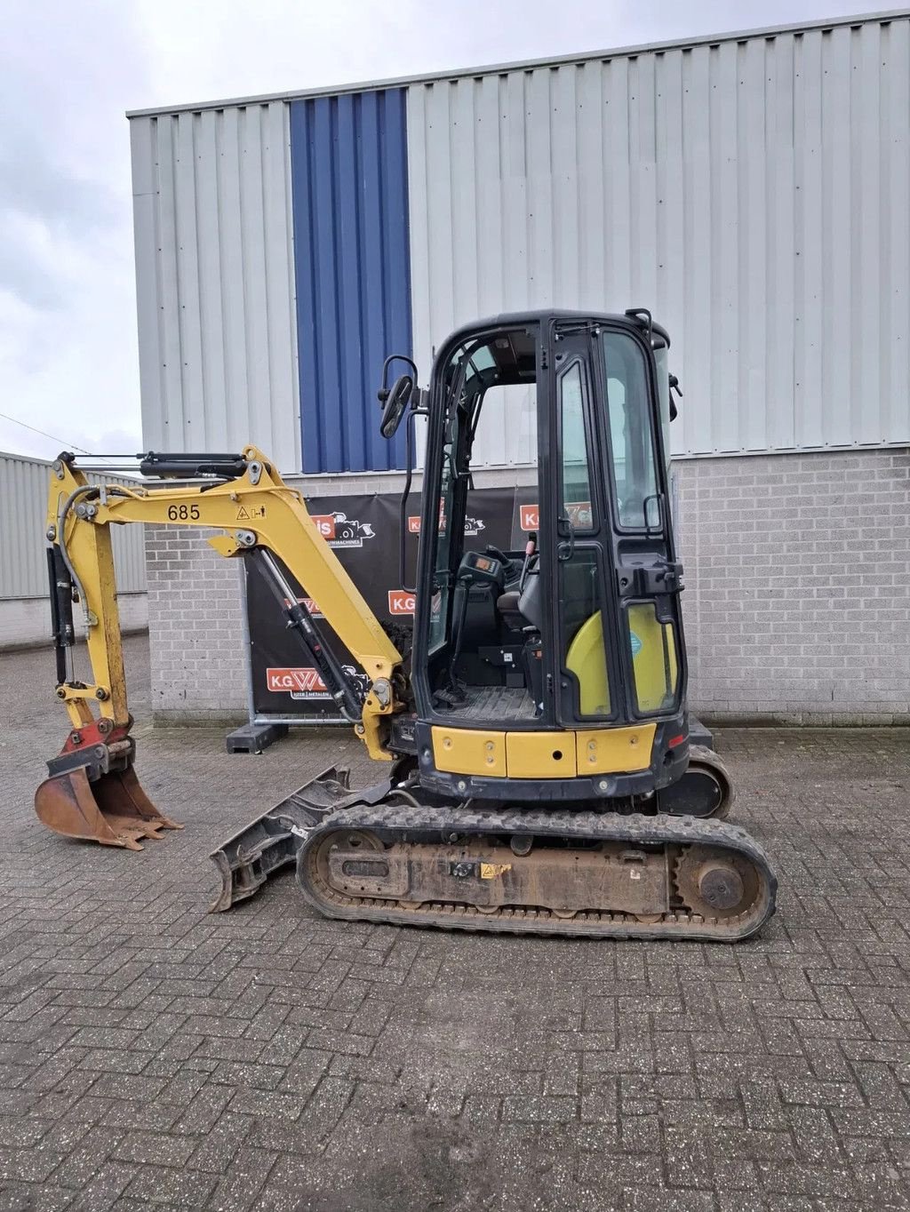 Kettenbagger a típus Yanmar VIO23/6, Gebrauchtmaschine ekkor: Winterswijk (Kép 2)