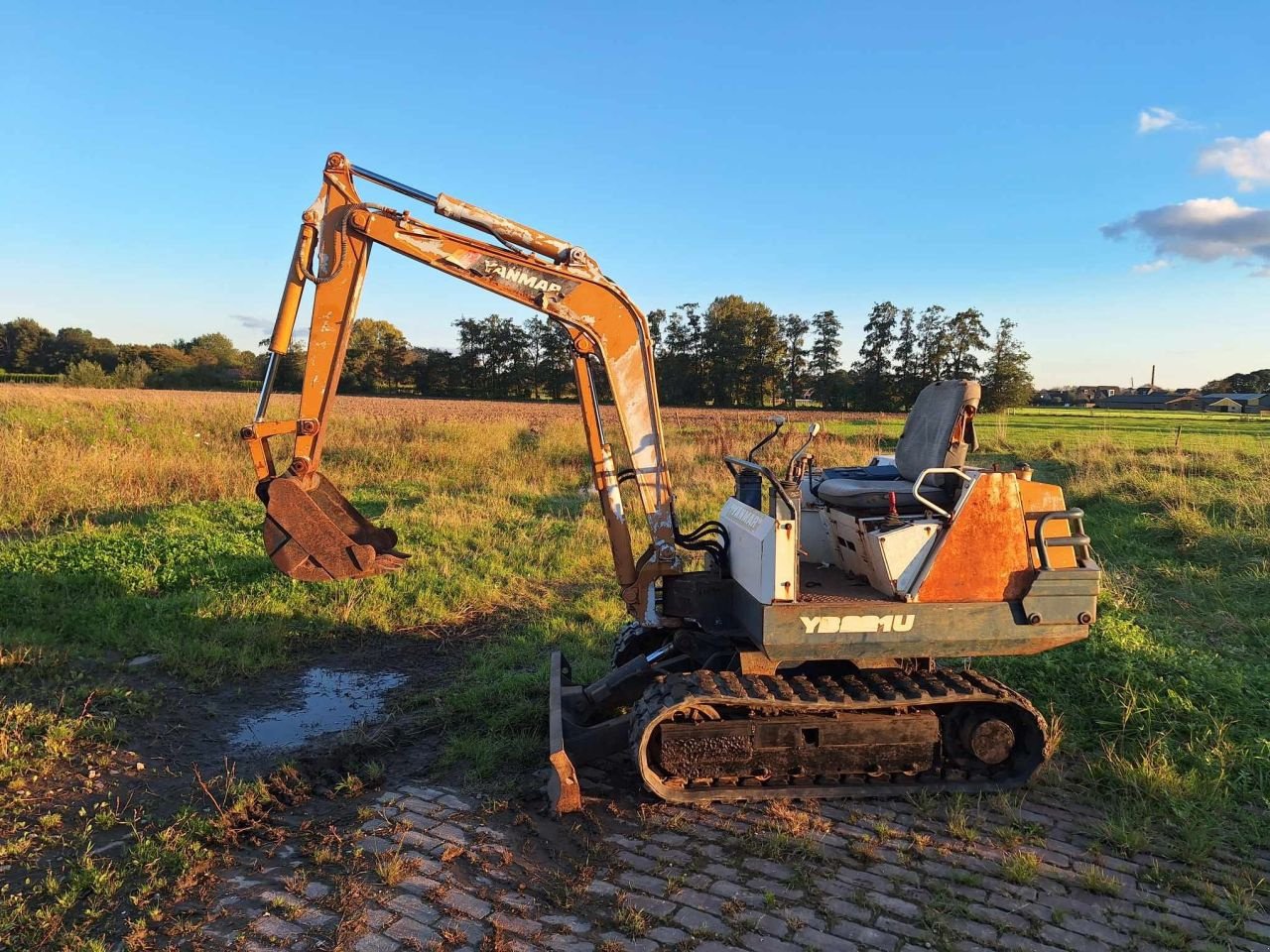 Kettenbagger van het type Yanmar Yb, Gebrauchtmaschine in Veessen (Foto 1)