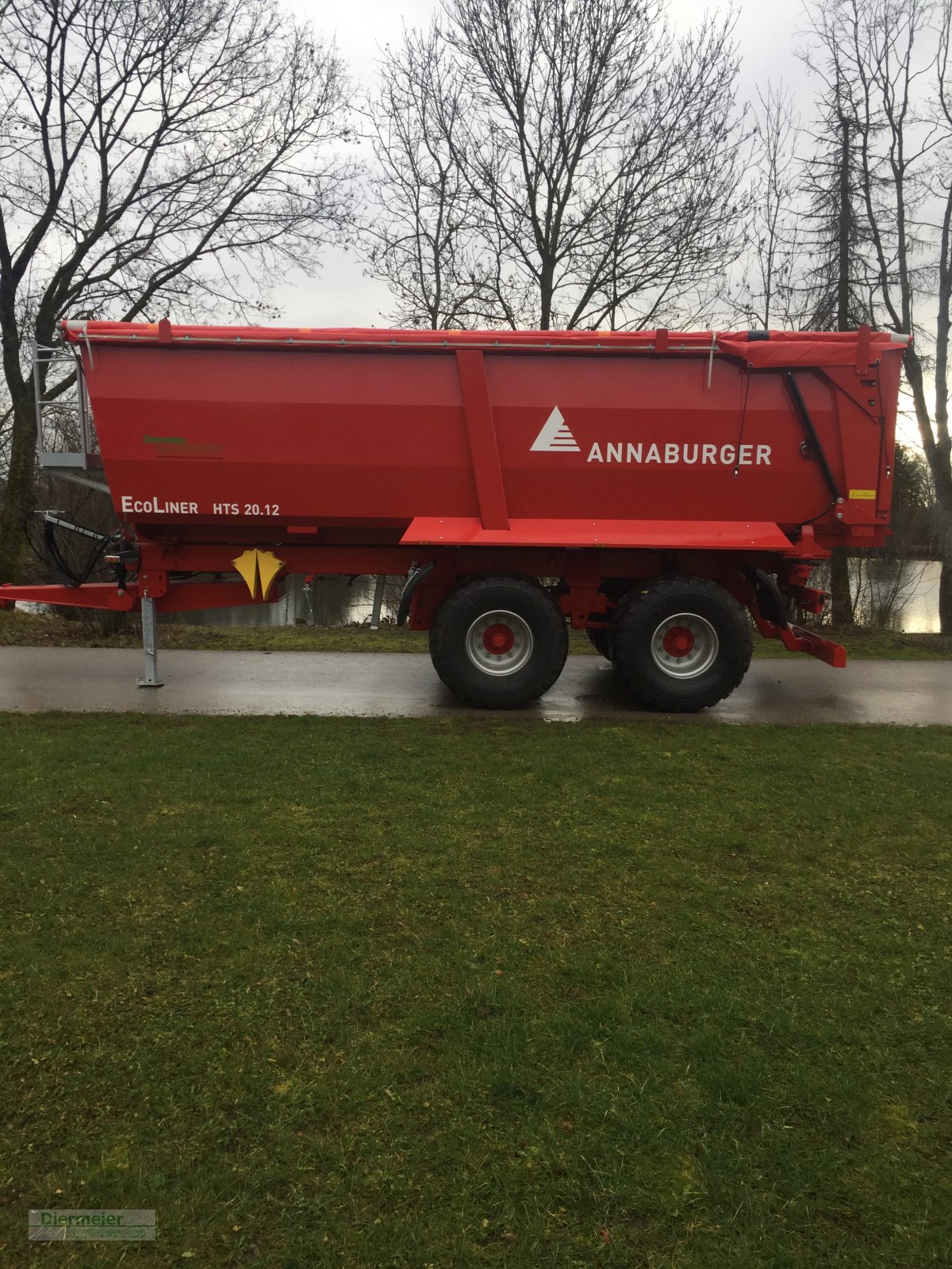 Kipper of the type Annaburger HTS 20.12, Neumaschine in Bergkirchen (Picture 1)