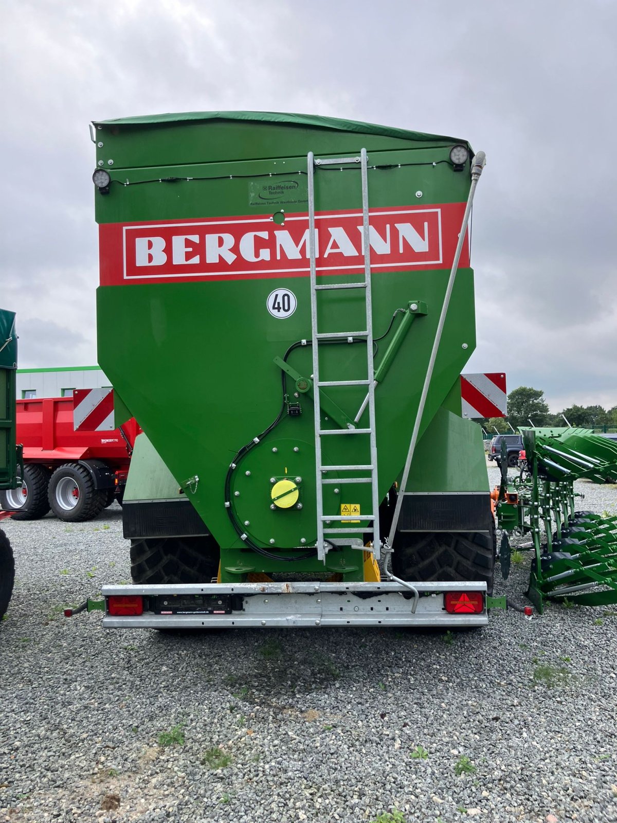 Kipper typu Bergmann Überladewagen GTW330, Gebrauchtmaschine w Lohe-Rickelshof (Zdjęcie 6)