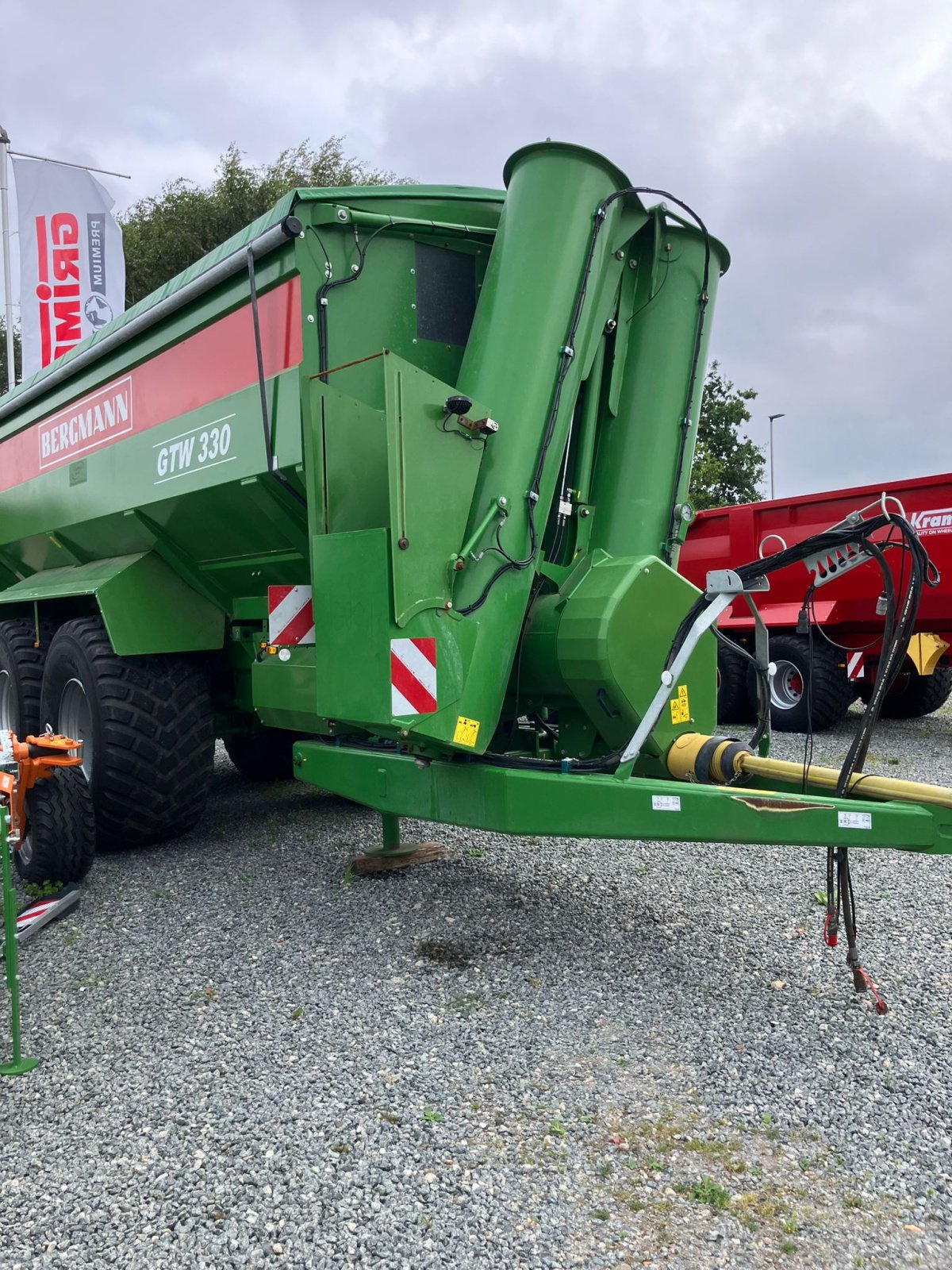 Kipper van het type Bergmann Überladewagen GTW330, Gebrauchtmaschine in Lohe-Rickelshof (Foto 2)