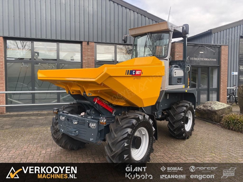 Kipper a típus Bergmann C807s Swivel Dumper Foldable roof, Neumaschine ekkor: Vessem (Kép 9)