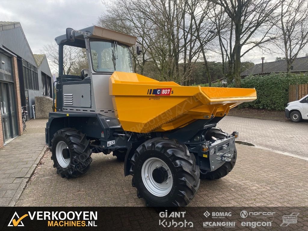 Kipper a típus Bergmann C807s Swivel Dumper Foldable roof, Neumaschine ekkor: Vessem (Kép 11)