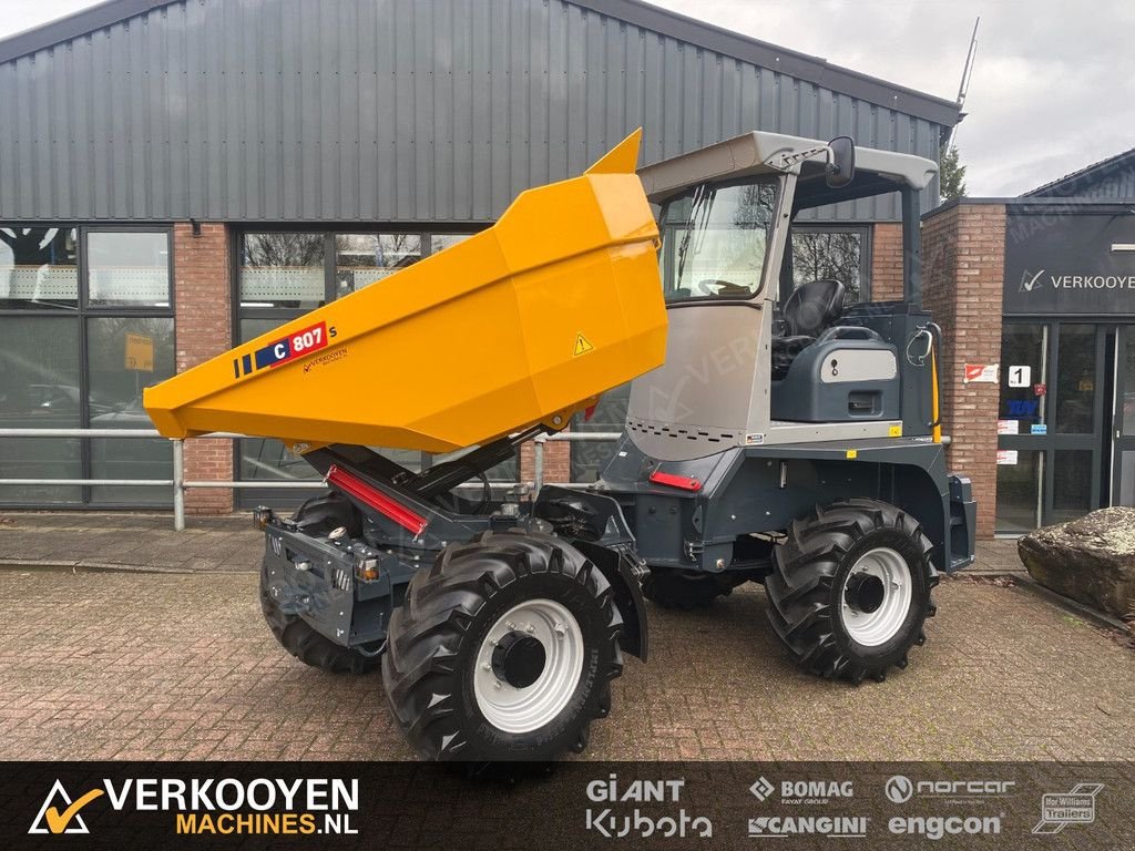 Kipper del tipo Bergmann C807s Swivel Dumper Foldable roof, Neumaschine In Vessem (Immagine 1)