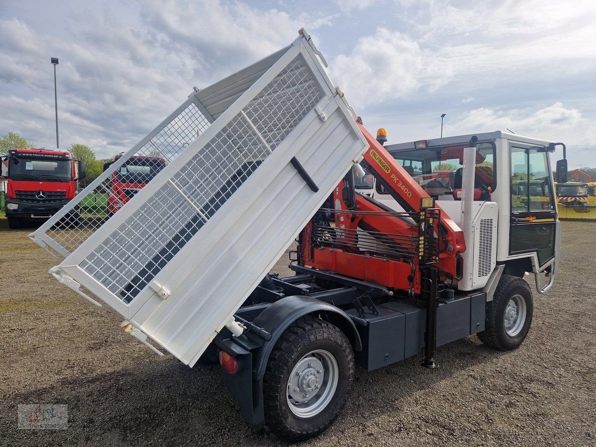 Kipper du type Boki Boki 4x4 Kran 5.+ 6.Steuerkreis Kommunalplatte, Gebrauchtmaschine en Sottrum (Photo 11)