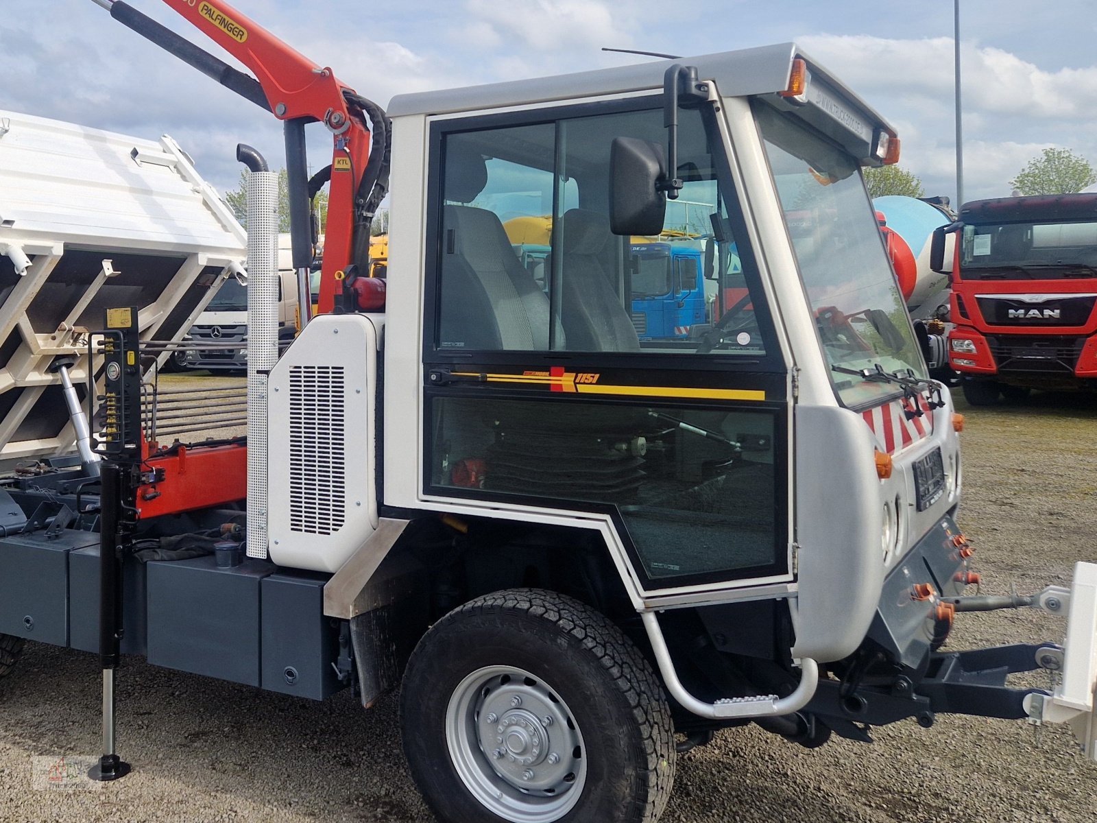 Kipper a típus Boki Boki 4x4 Kran 5.+ 6.Steuerkreis Kommunalplatte, Gebrauchtmaschine ekkor: Sottrum (Kép 30)