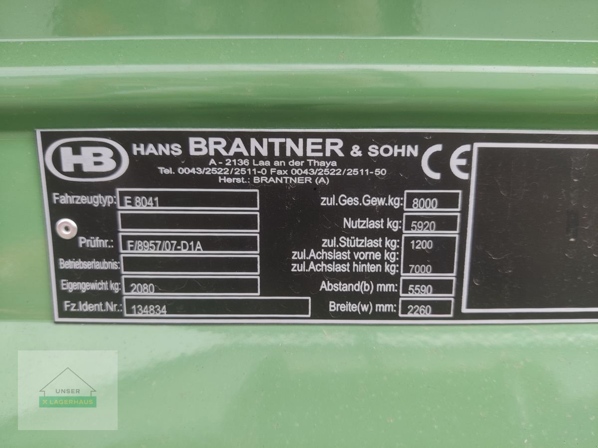 Kipper del tipo Brantner E 8041, Neumaschine en Freistadt (Imagen 5)