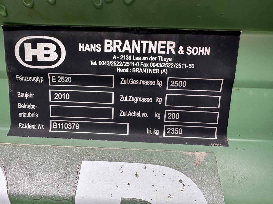Kipper του τύπου Brantner E2520, Gebrauchtmaschine σε Liebenwalde (Φωτογραφία 5)