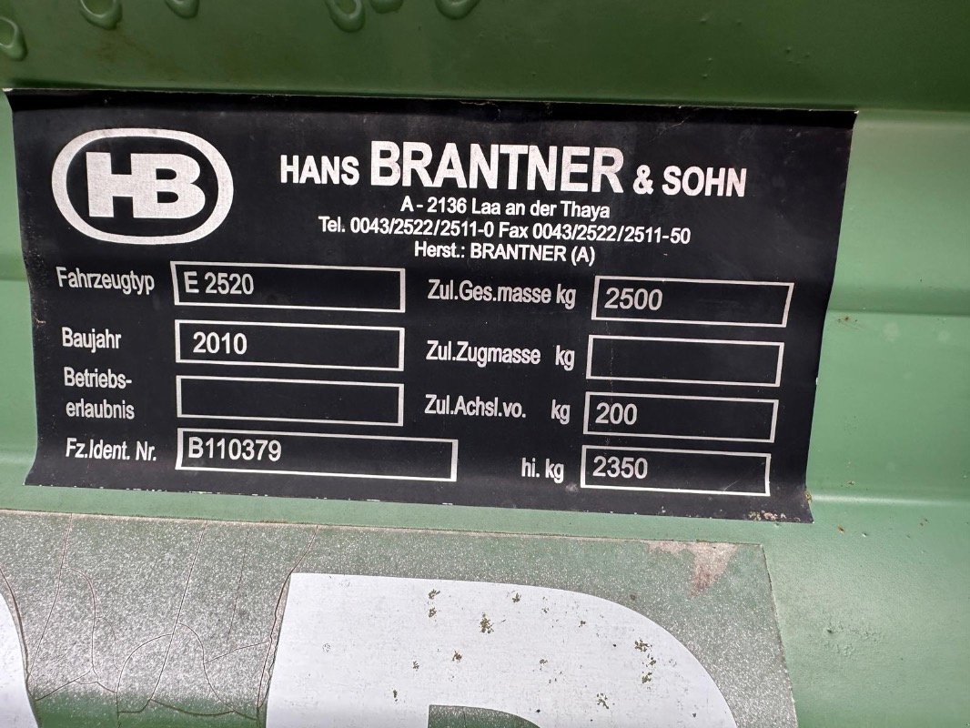 Kipper del tipo Brantner E2520, Gebrauchtmaschine en Liebenwalde (Imagen 5)