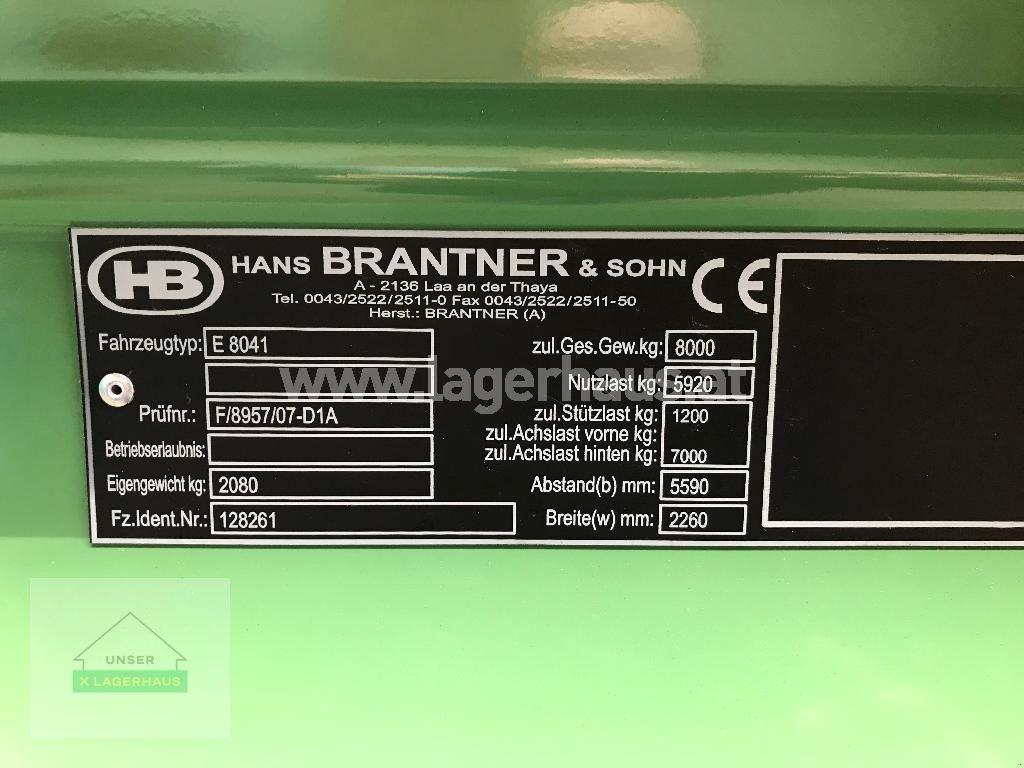 Kipper tipa Brantner E8041, Neumaschine u Wartberg (Slika 2)