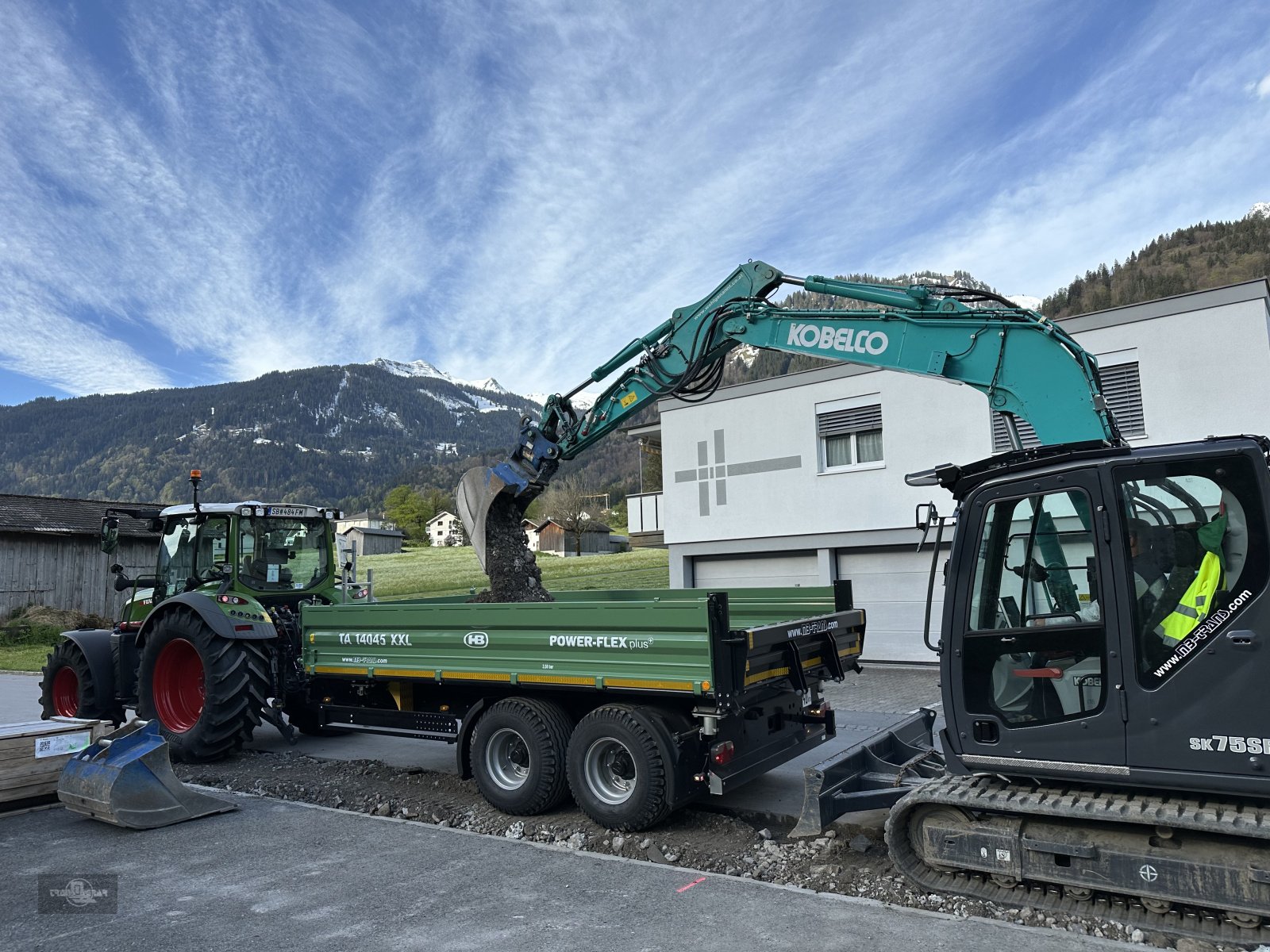 Kipper типа Brantner TA 14045/2 XXL Baukipper Baggertransport möglich, Gebrauchtmaschine в Rankweil (Фотография 7)