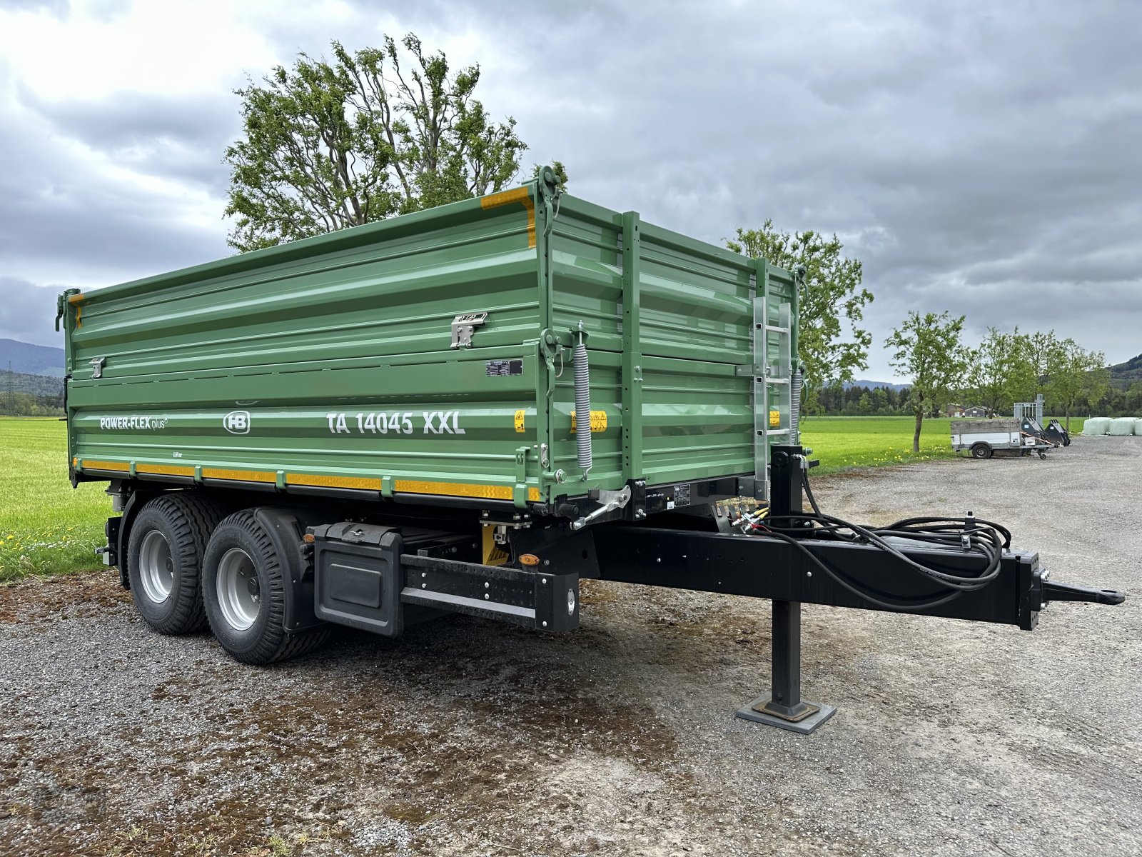 Kipper tip Brantner TA 14045/2 XXL Baukipper mit Gewerbe 40 Km/h, Gebrauchtmaschine in Rankweil (Poză 8)