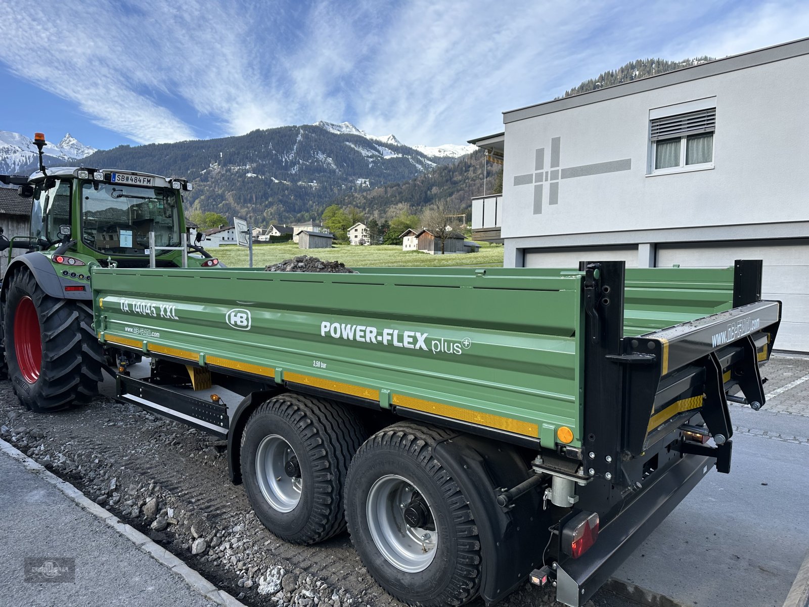 Kipper типа Brantner TA 14045/2 XXL Baukipper mit Gewerbe 40 Km/h, Gebrauchtmaschine в Rankweil (Фотография 1)