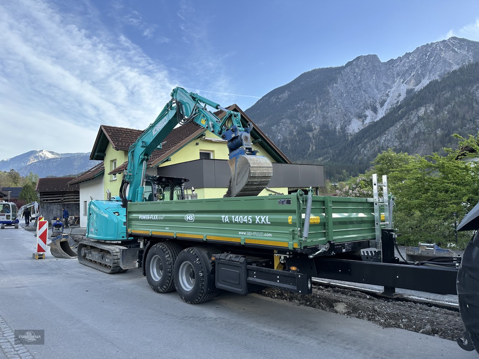 Kipper typu Brantner TA 14045/2 XXL Baukipper mit Gewerbe 40 Km/h, Gebrauchtmaschine w Rankweil (Zdjęcie 5)