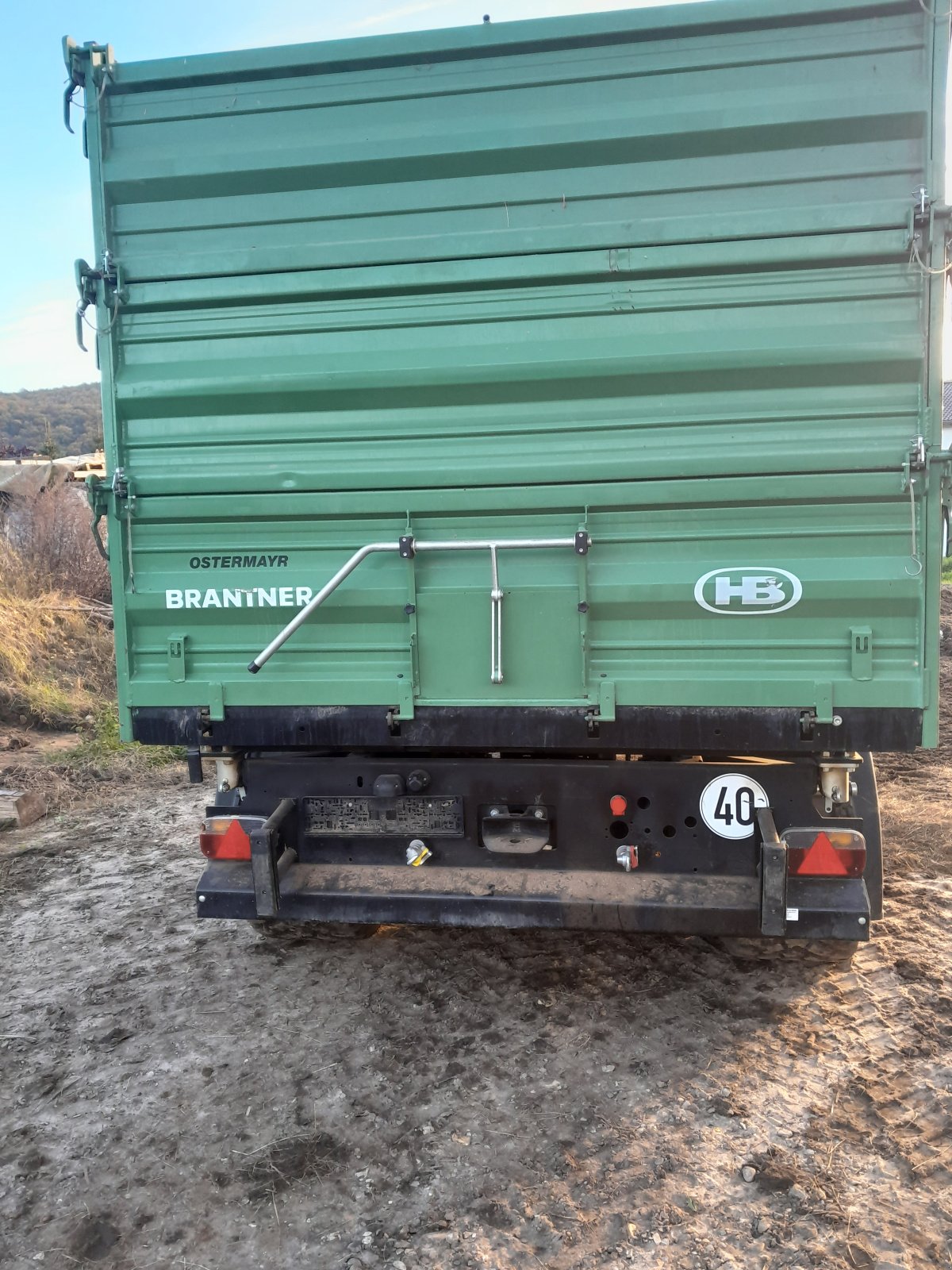 Kipper tip Brantner TA 14045 XXL, Gebrauchtmaschine in Essing (Poză 2)