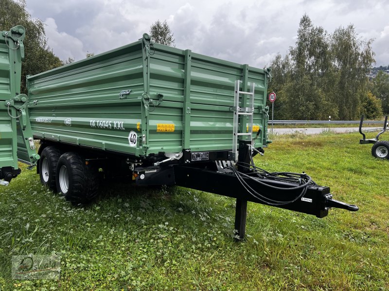 Kipper van het type Brantner TA 16045 XXL, Neumaschine in Regen (Foto 1)