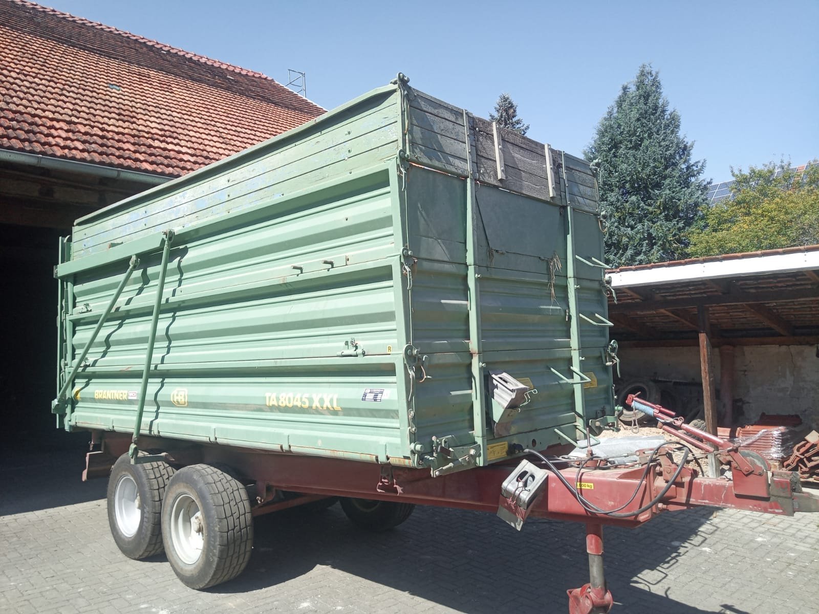 Kipper van het type Brantner TA 8045, Gebrauchtmaschine in Weikersheim (Foto 1)