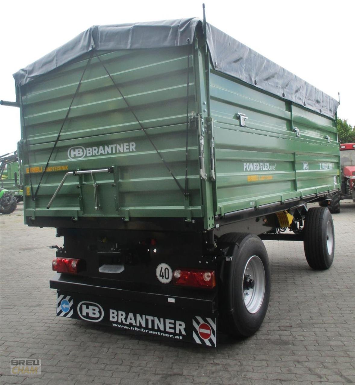 Kipper del tipo Brantner Z 18051/2 XXL, Neumaschine en Cham (Imagen 4)