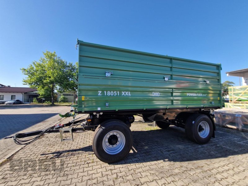 Kipper tipa Brantner Z 18051/2XXL 40km/h, Neumaschine u Straubing