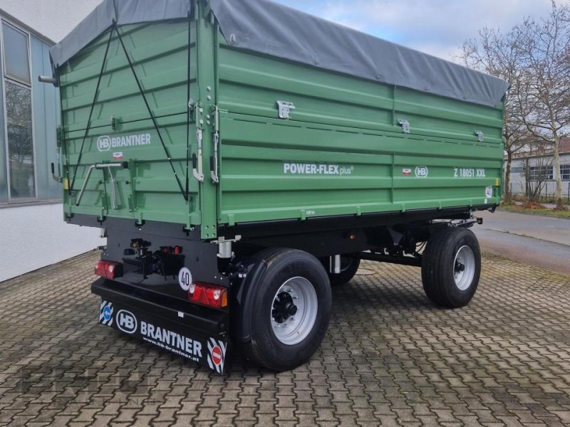 Kipper del tipo Brantner Z 18051/2XXL 40km/h, Neumaschine en Straubing (Imagen 1)