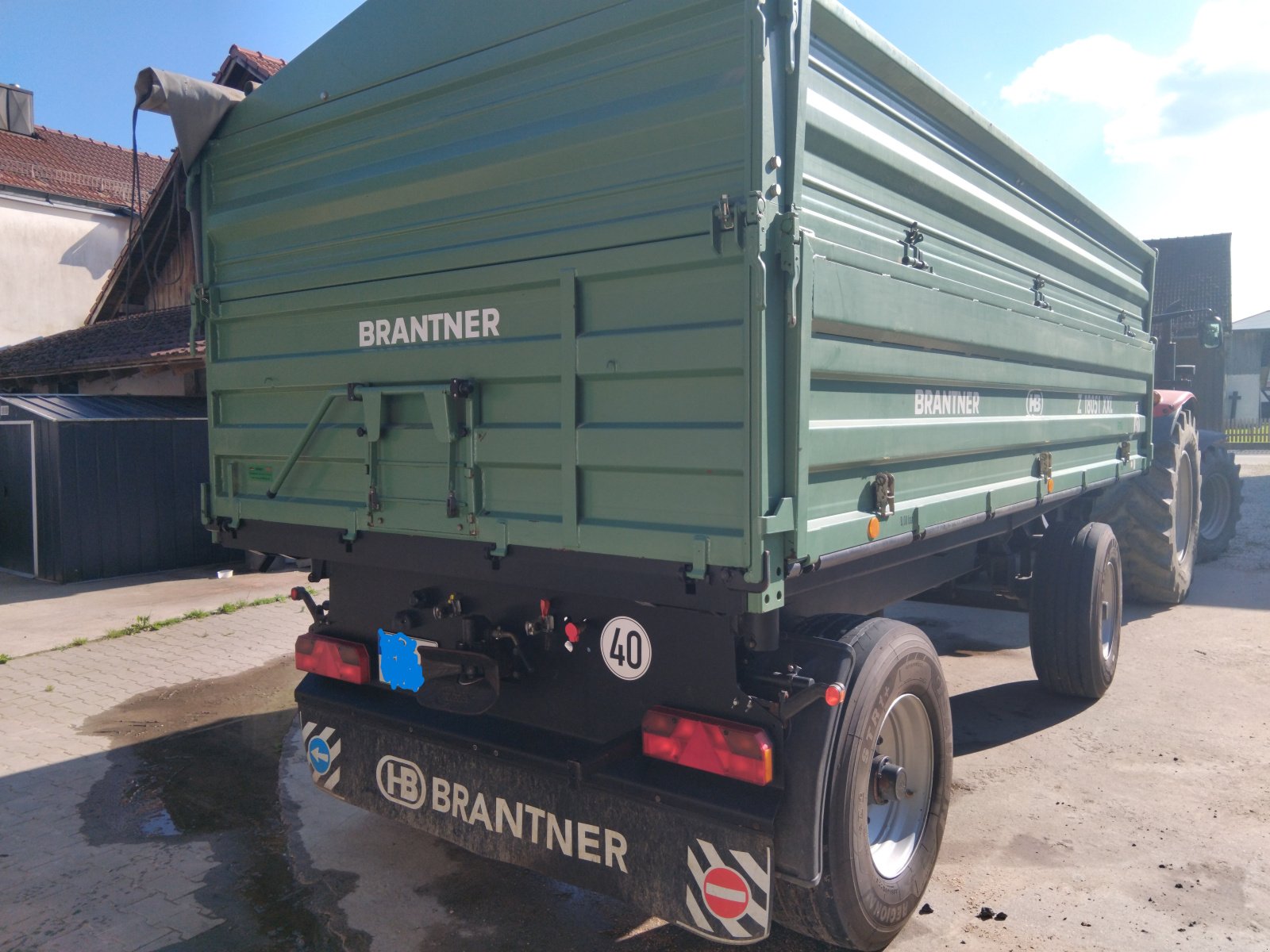 Kipper типа Brantner Z 18051 XXL, Gebrauchtmaschine в Niederwinkling (Фотография 1)