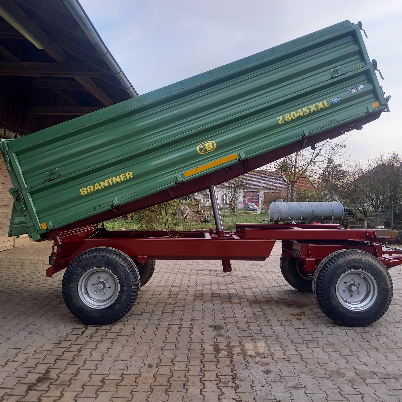 Kipper van het type Brantner Z 8045 XXL, Gebrauchtmaschine in Plattling (Foto 1)