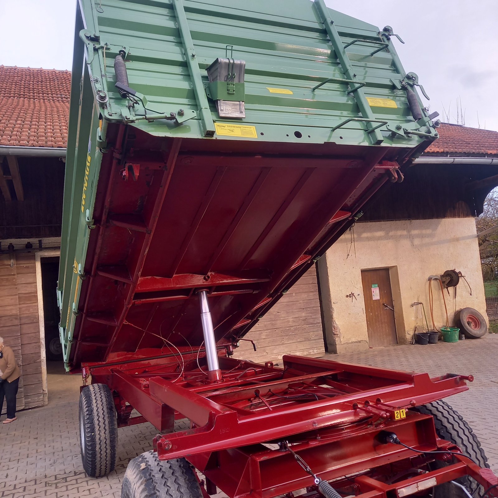 Kipper van het type Brantner Z 8045 XXL, Gebrauchtmaschine in Plattling (Foto 2)