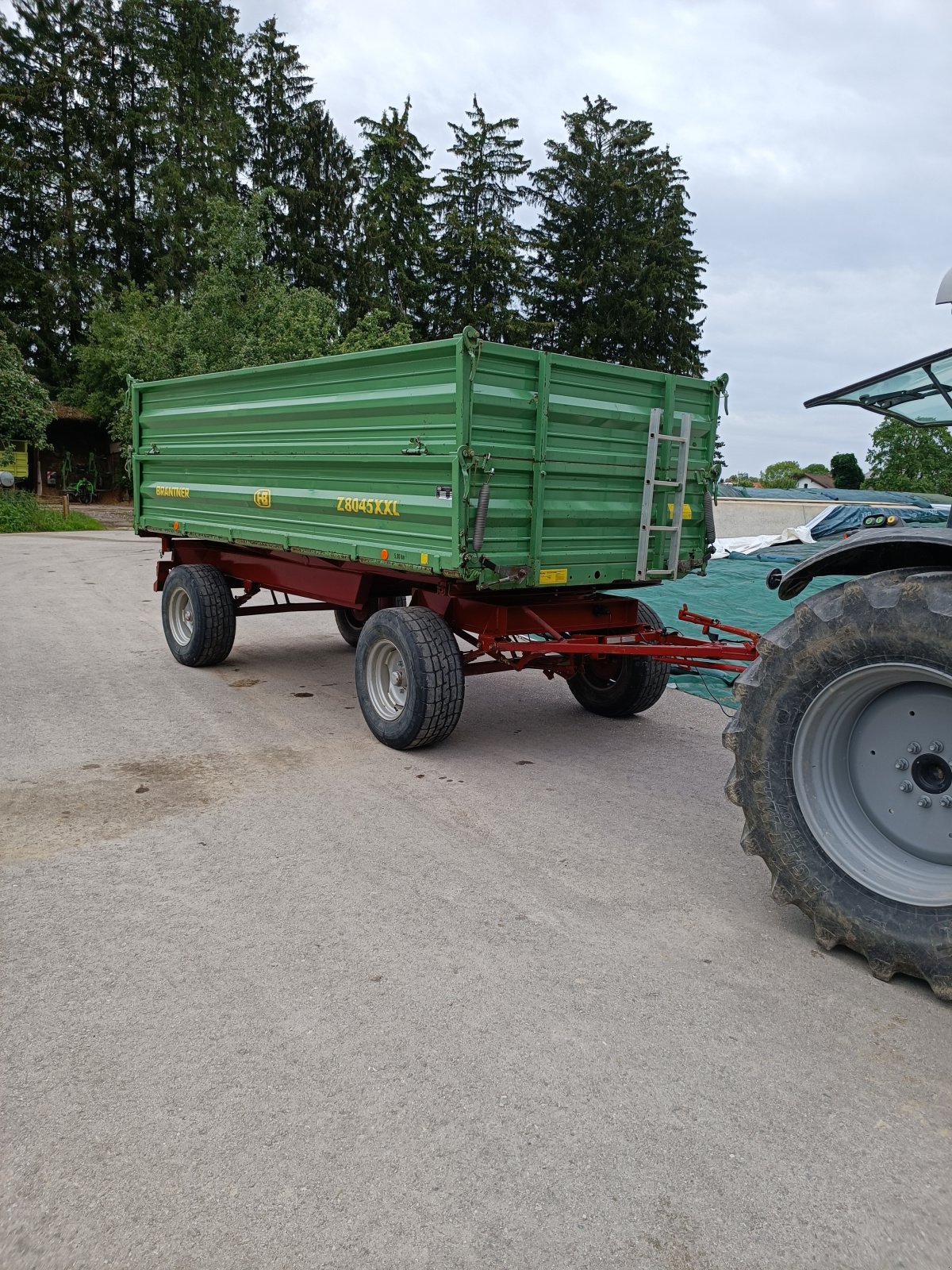 Kipper typu Brantner Z 8045 XXL, Gebrauchtmaschine v Übersee (Obrázek 1)