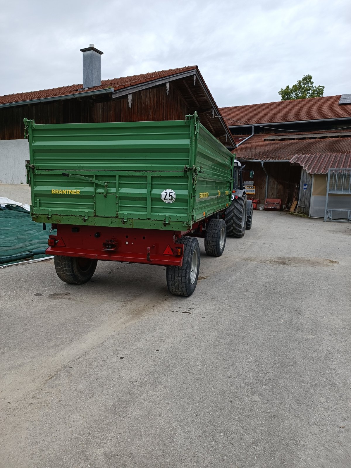 Kipper van het type Brantner Z 8045 XXL, Gebrauchtmaschine in Übersee (Foto 2)