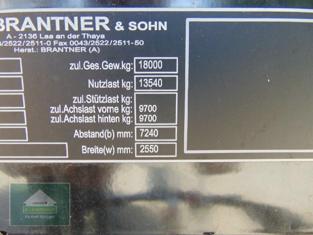 Kipper typu Brantner Z18051/XXL Stabilator Aktion, Neumaschine v Hofkirchen (Obrázek 2)