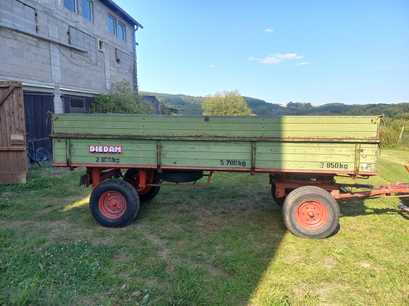 Kipper van het type Diedam 4000 K, Gebrauchtmaschine in Mörschied (Foto 2)