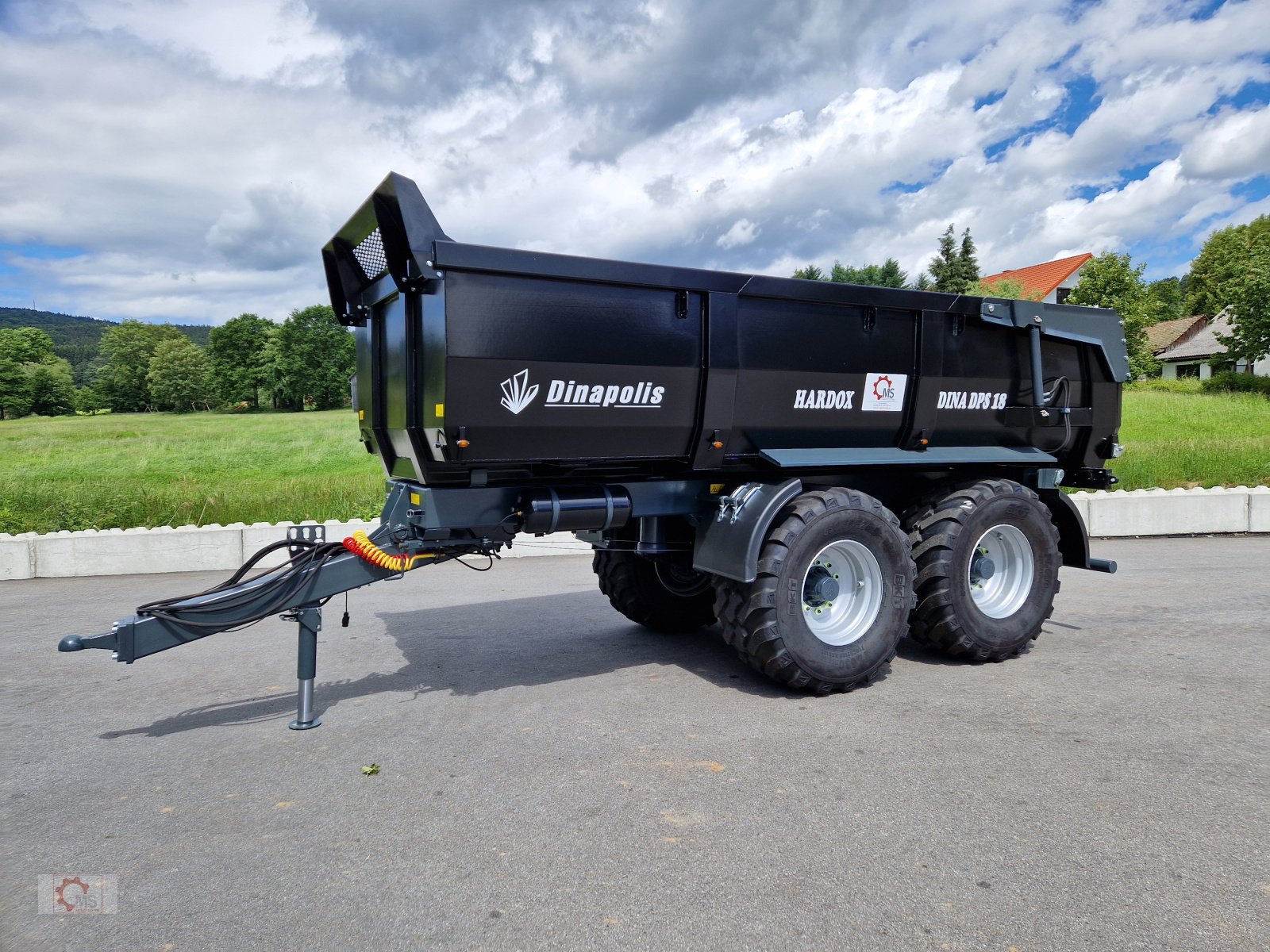 Kipper van het type Dinapolis Bauschuttmulde Hardox 14m³ Muldenkipper ! Sonderpreis !, Neumaschine in Tiefenbach (Foto 10)