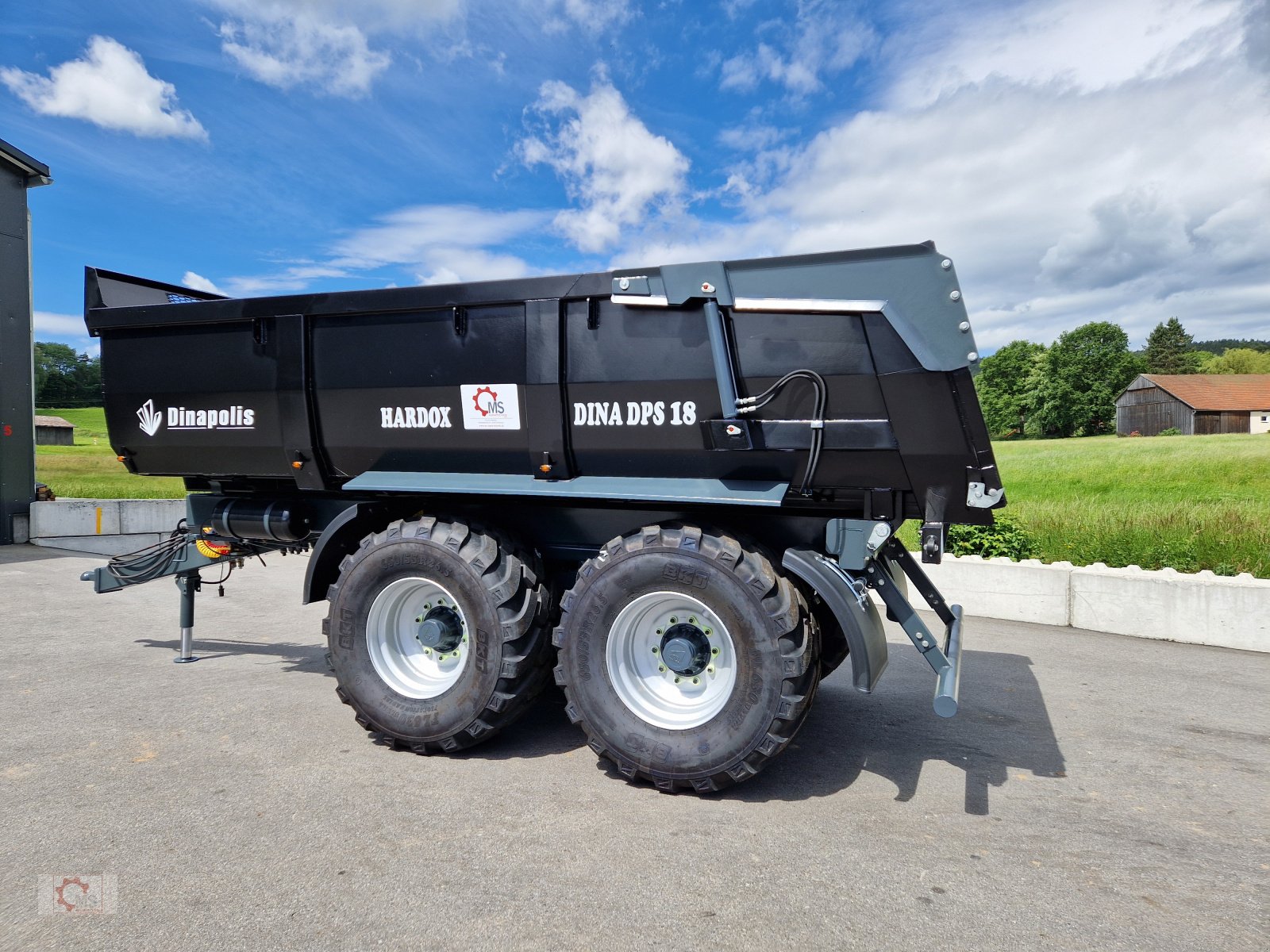 Kipper van het type Dinapolis Bauschuttmulde Hardox 14m³ Muldenkipper ! Sonderpreis !, Neumaschine in Tiefenbach (Foto 12)