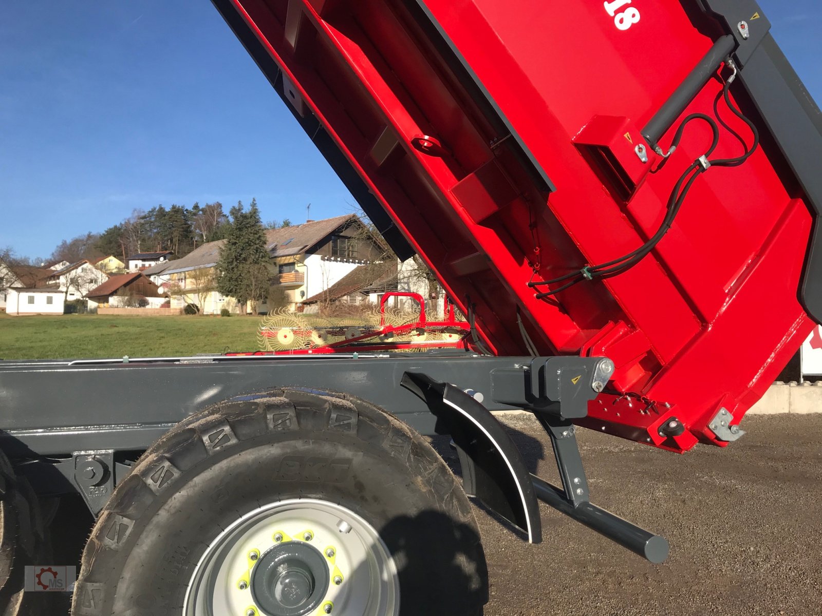 Kipper typu Dinapolis Bauschuttmulde Hardox 15,5m³ Muldenkipper, Neumaschine v Tiefenbach (Obrázok 10)