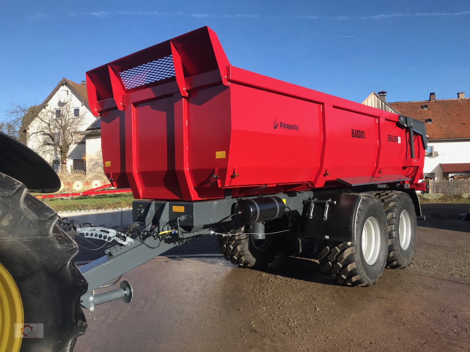 Kipper of the type Dinapolis Bauschuttmulde Hardox 15,5m³ Muldenkipper, Neumaschine in Tiefenbach (Picture 22)