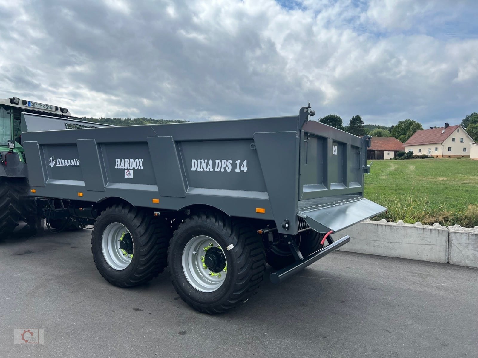 Kipper typu Dinapolis DPS-14 Bauschuttmulde Muldenkipper Schotterklappe, Neumaschine w Tiefenbach (Zdjęcie 17)