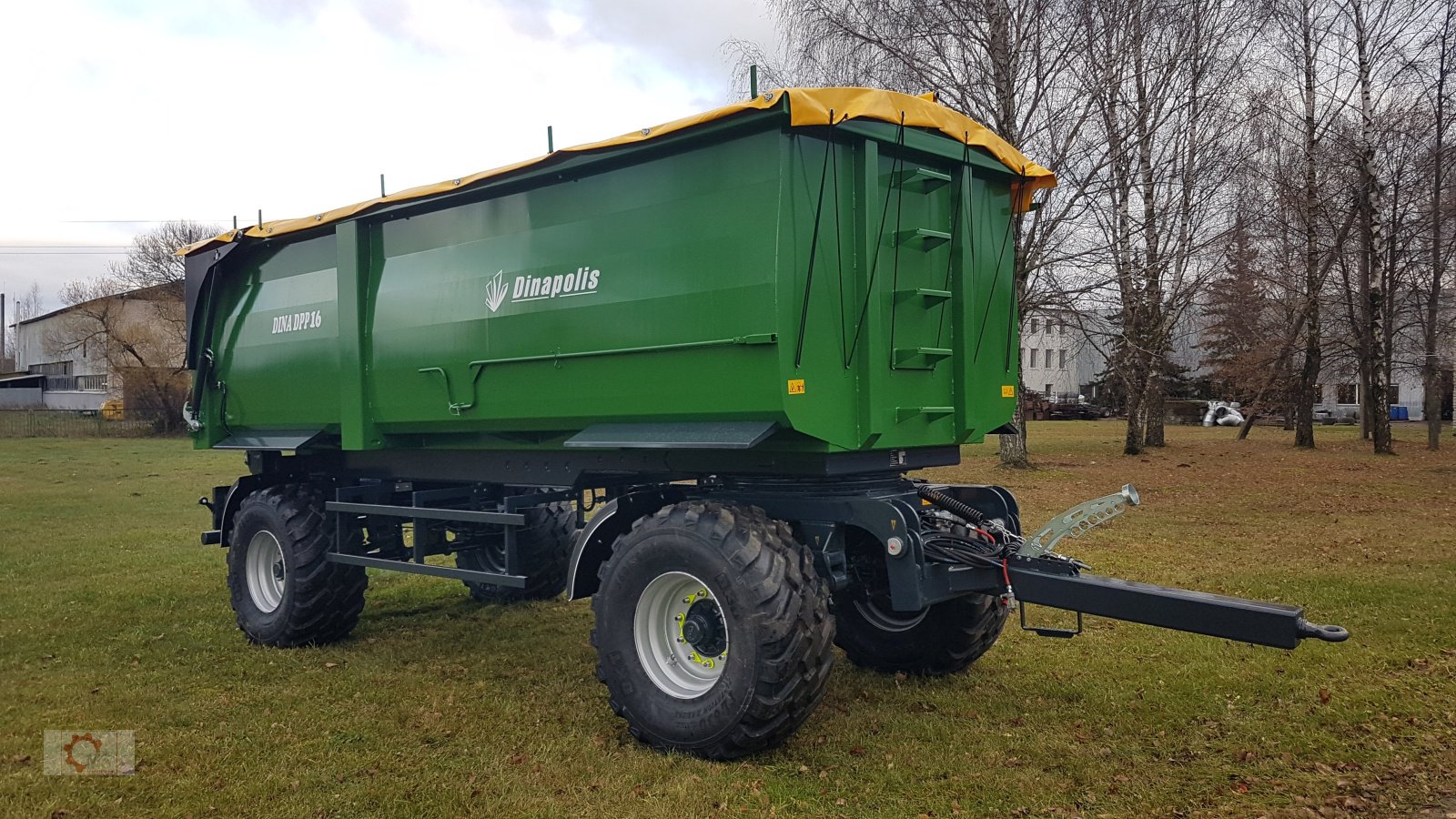 Kipper tip Dinapolis Muldenkipper 2-Achs Drehschemel Druckluft, Neumaschine in Tiefenbach (Poză 5)