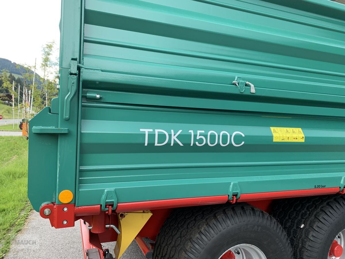 Kipper του τύπου Farmtech Tandem-Dreiseitenkipper TDK 1500C, Neumaschine σε Eben (Φωτογραφία 8)