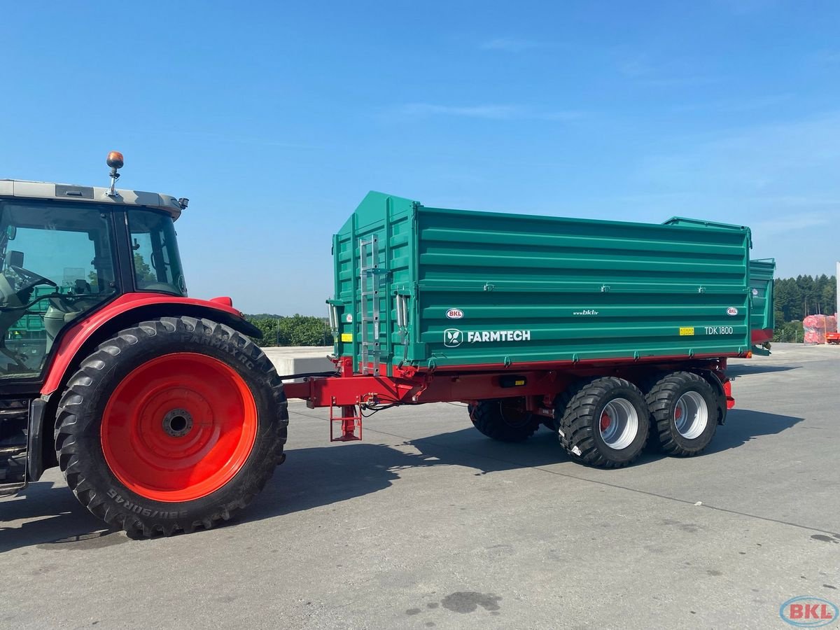 Kipper del tipo Farmtech TDK 1800, Neumaschine In Rovisce (Immagine 14)