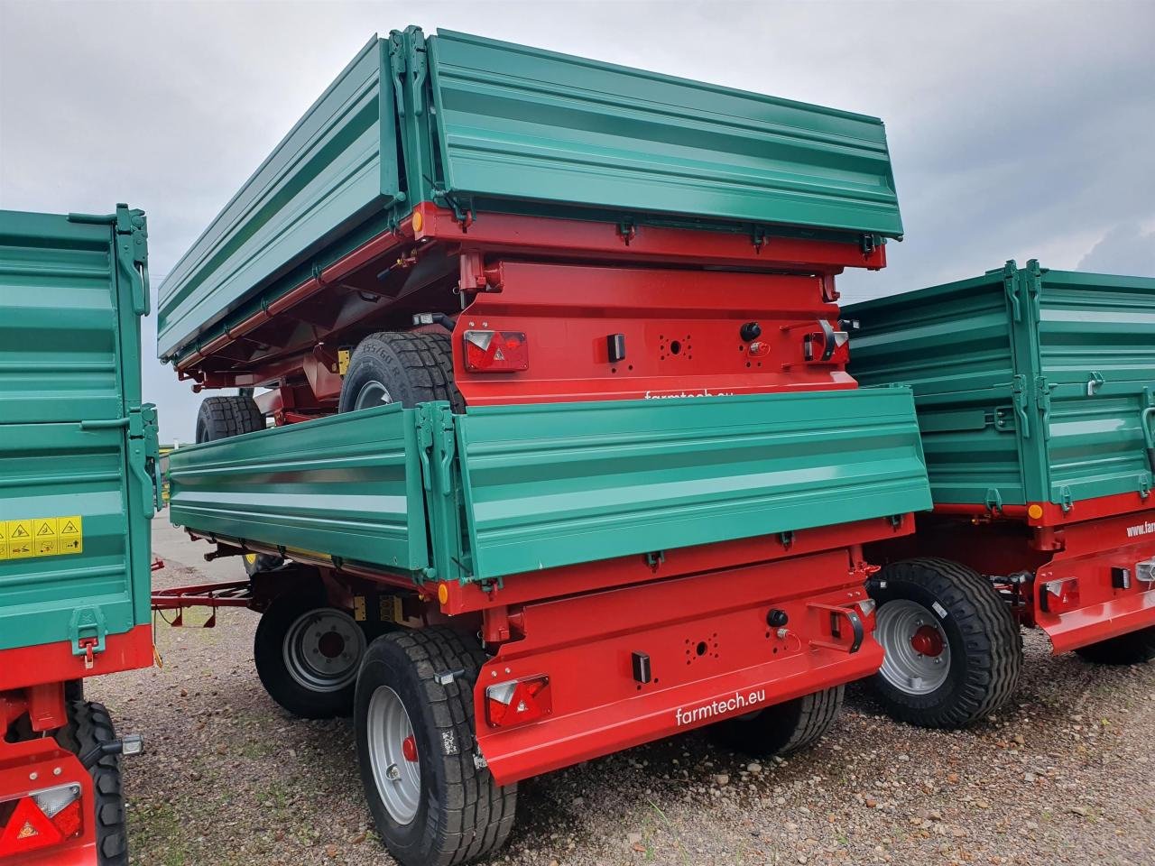 Kipper van het type Farmtech ZDK 800, Neumaschine in Niederkirchen (Foto 2)