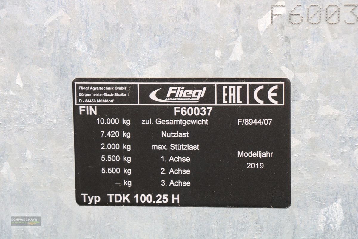 Kipper του τύπου Fliegl 100 VR FOX, Neumaschine σε Aurolzmünster (Φωτογραφία 11)