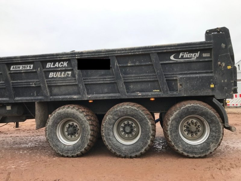 Kipper van het type Fliegl ASW 367 Black Bull, Gebrauchtmaschine in Husum (Foto 1)