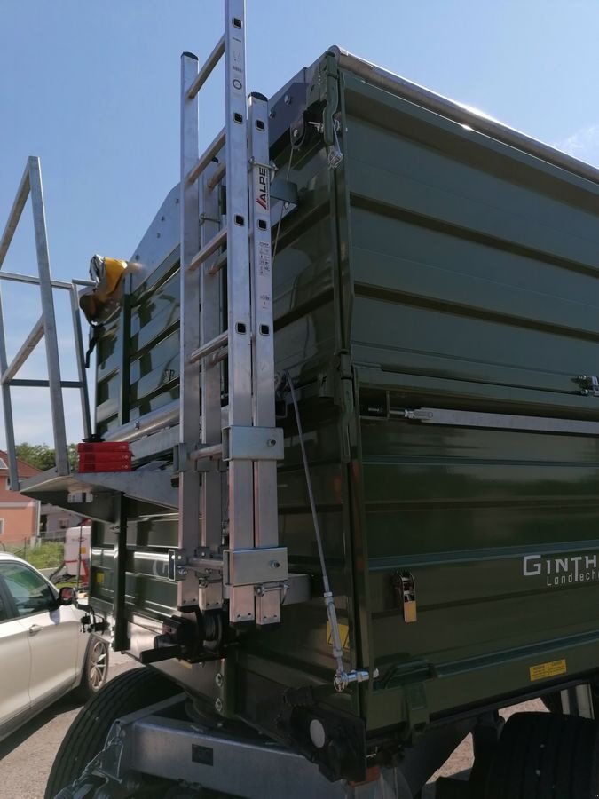 Kipper van het type Fliegl Bordwandklappung mit Kurbel, Gebrauchtmaschine in Saxen (Foto 1)