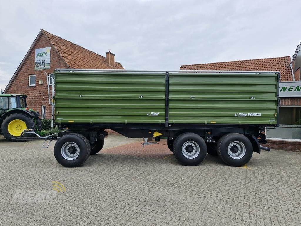 Kipper typu Fliegl DDK 240 FOX, Neumaschine w Visbek/Rechterfeld (Zdjęcie 2)