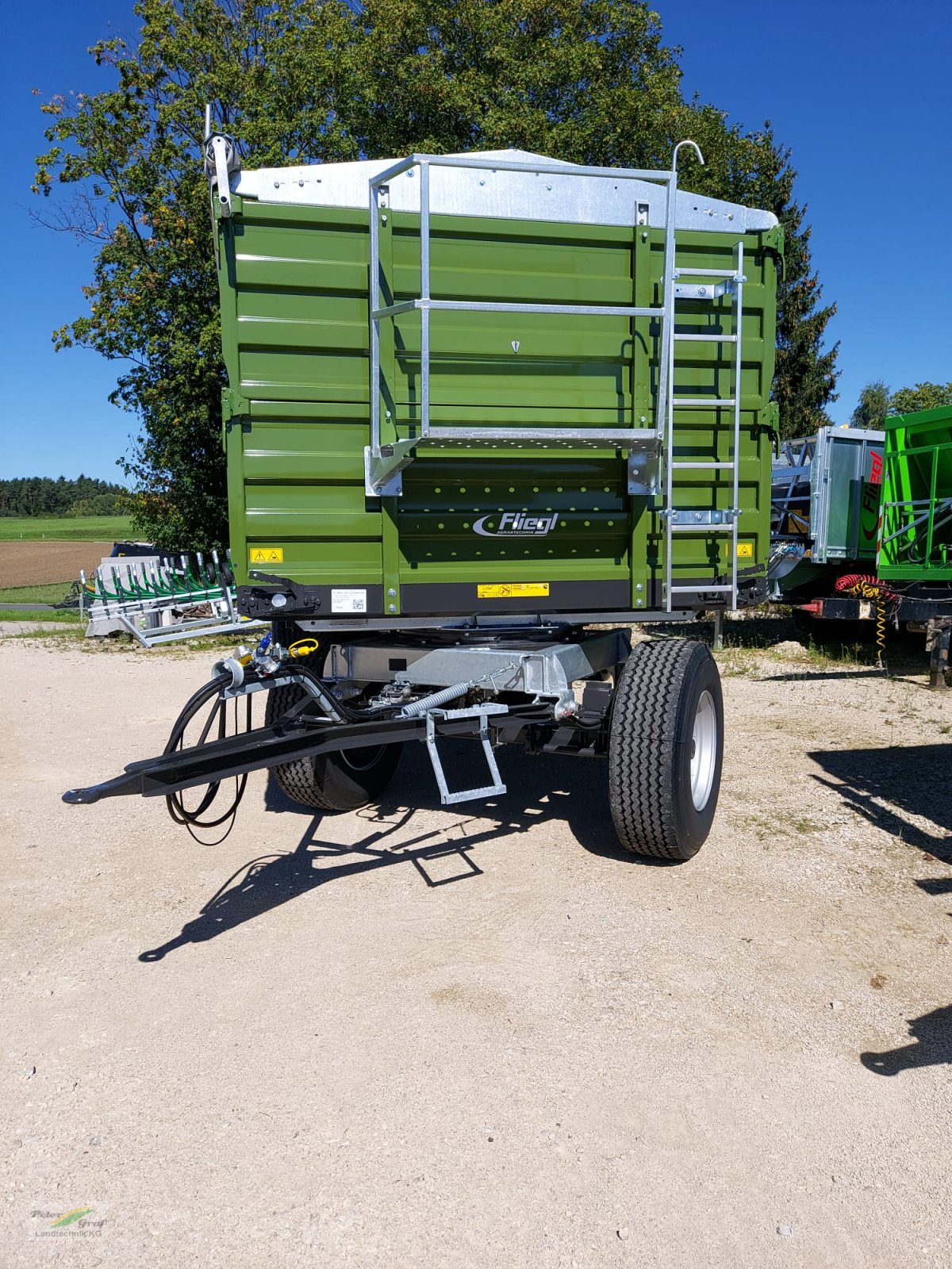 Kipper a típus Fliegl DK 180 MAXUM Fox, Neumaschine ekkor: Pegnitz-Bronn (Kép 3)