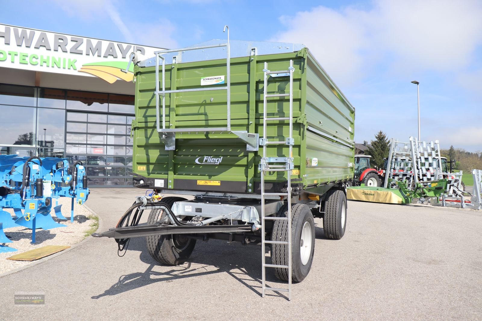 Kipper du type Fliegl DK 180 MAXUM FOX, Vorführmaschine en Gampern (Photo 10)