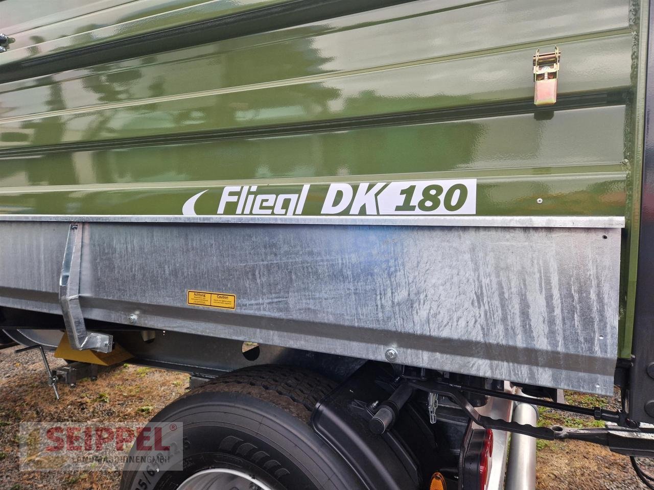 Kipper del tipo Fliegl DK 180 XL FOX + Kartoffelrutsche, Neumaschine en Groß-Umstadt (Imagen 7)