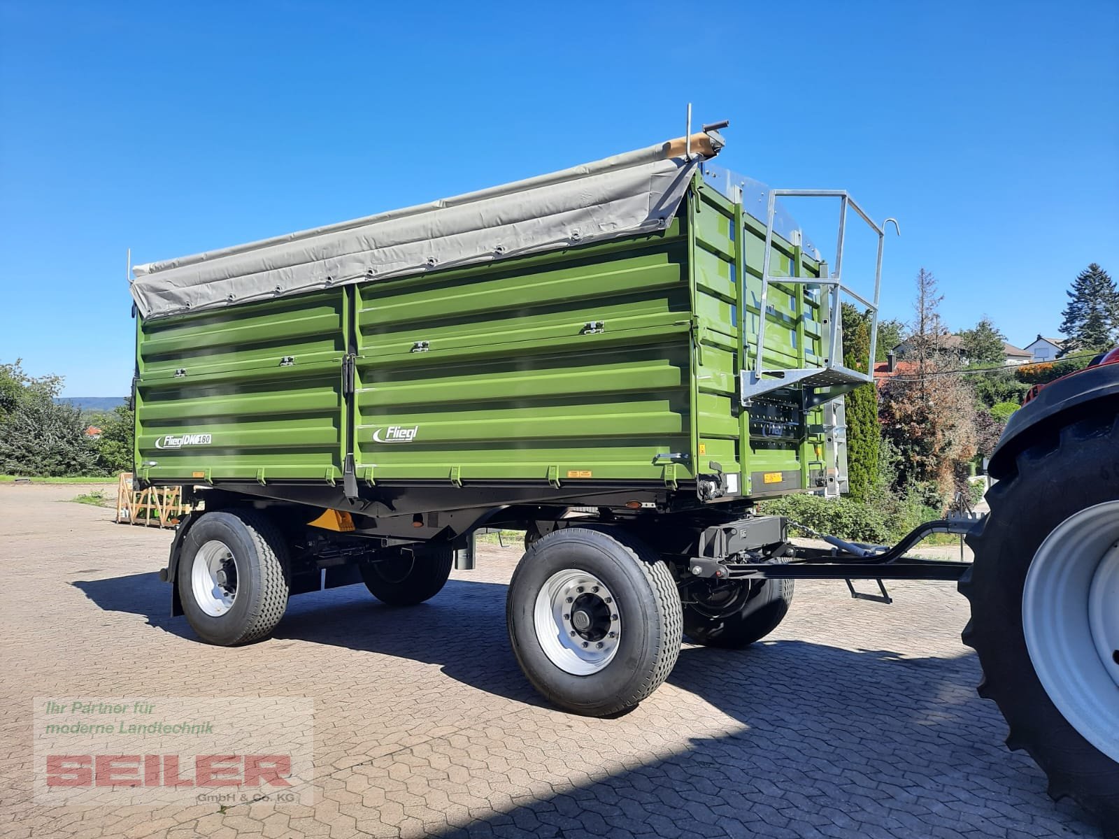 Kipper del tipo Fliegl DK 180 XL Limited, Neumaschine en Ansbach (Imagen 3)