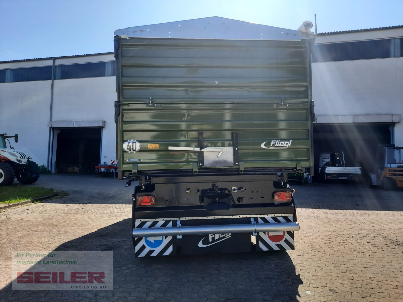 Kipper typu Fliegl DK 180 XL Limited, Neumaschine w Ansbach (Zdjęcie 4)